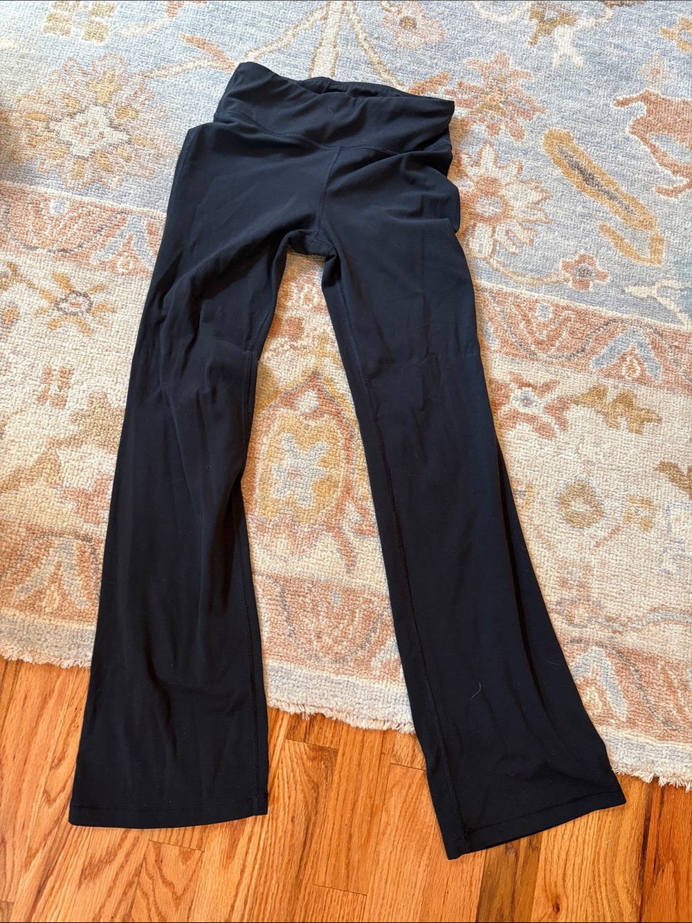 Athleta Black Boot-Cut Flare Yoga Pants